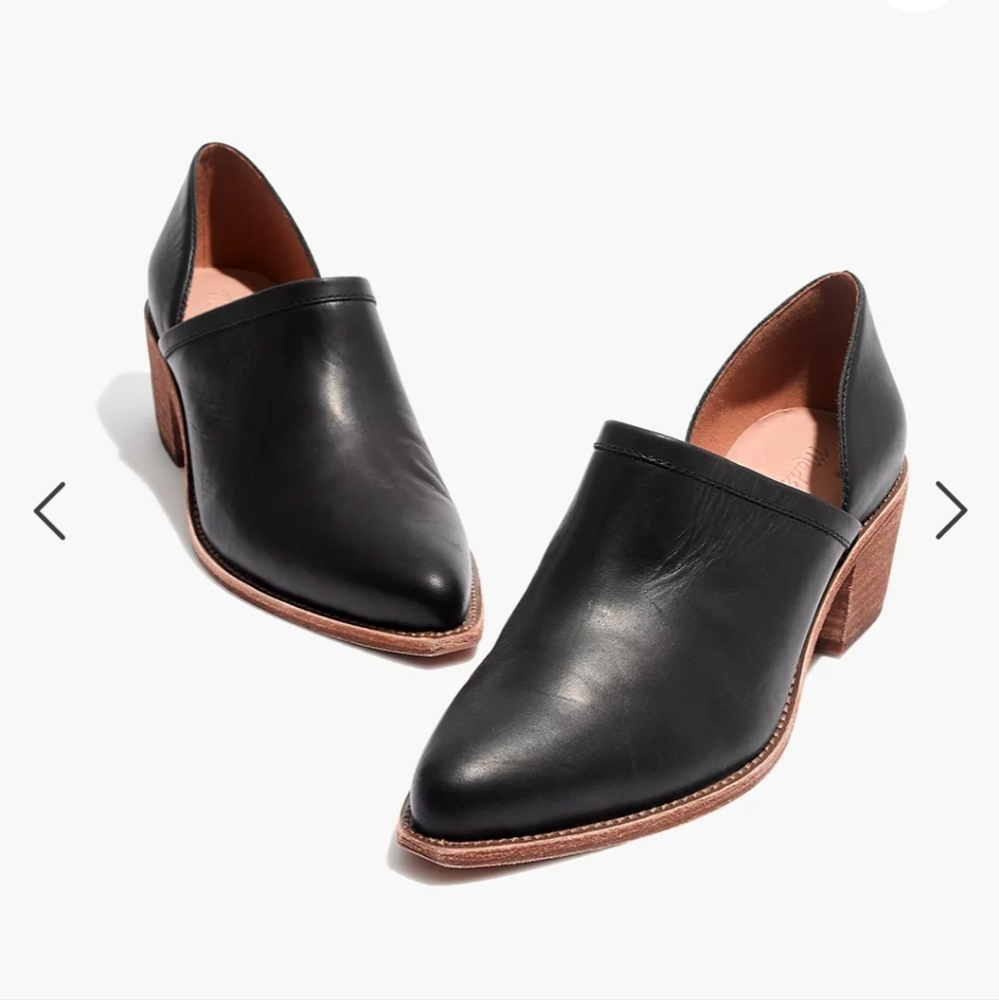 MADEWELL THE BRADY LOWCUT BOOTIE 8 BLACK